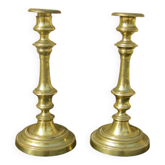 Pair of candle holders