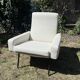Pair of "Troïka" armchairs by Pierre Guariche, Airborne. Reupholstered 2026.