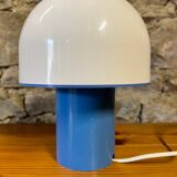 Mushroom lamp in metal and resin 1970