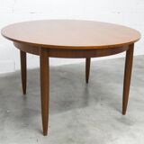 1968 transformable teak table in impeccable condition
