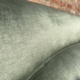 Water green velvet toad sofa