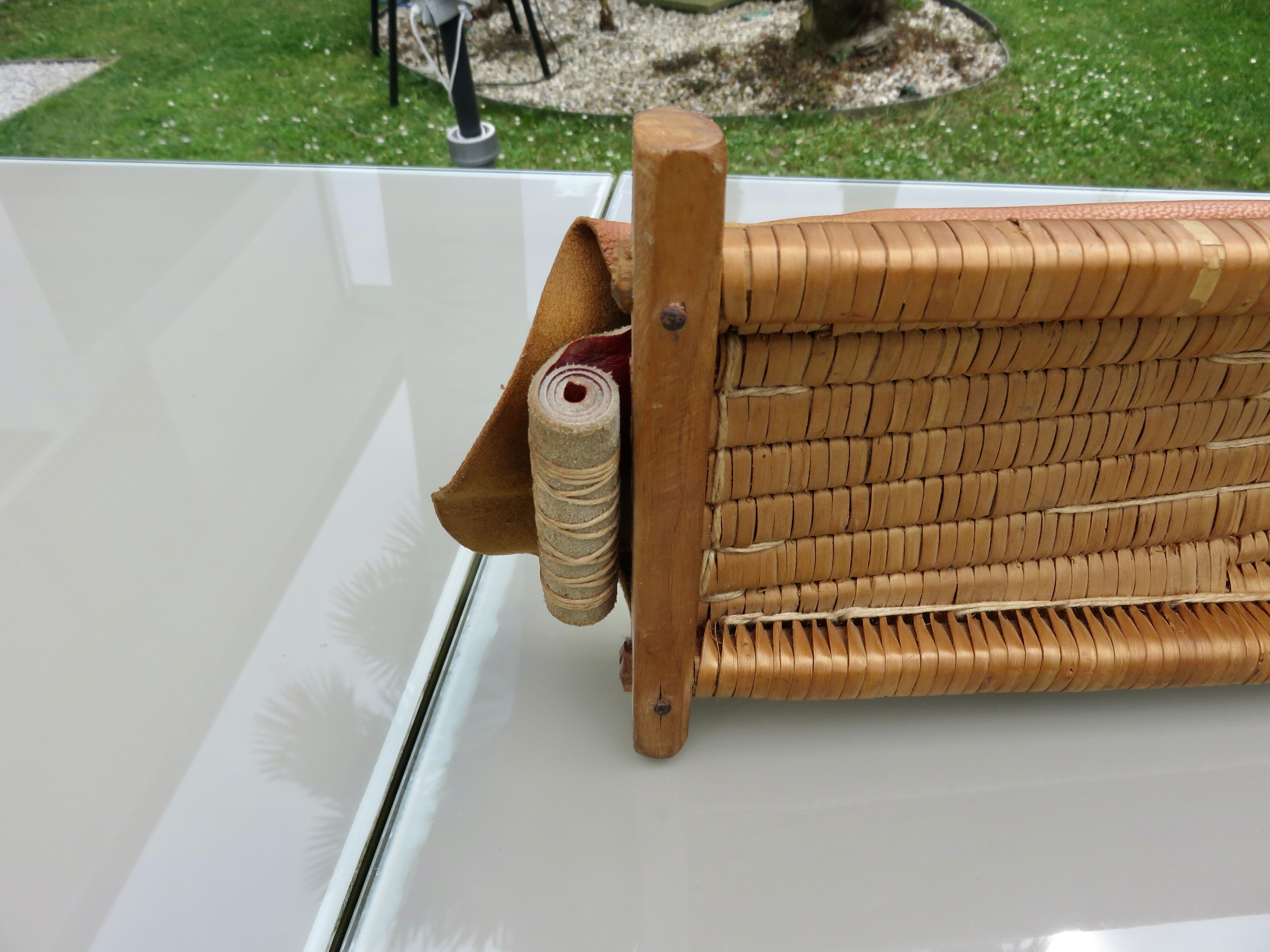 Old chistera, large glove, 65cm, Basque Country