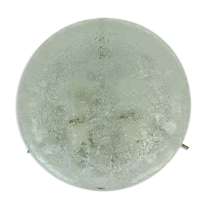 plafonnier en verre glacé
