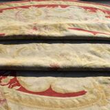 Large Circular Aubusson Style Rug / Round 3.05 M. Diameter