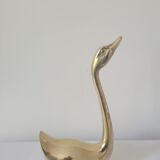 Brass swan