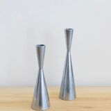 Duo of Diabolo candle holders by Erika Pekkari for Ikea 1990