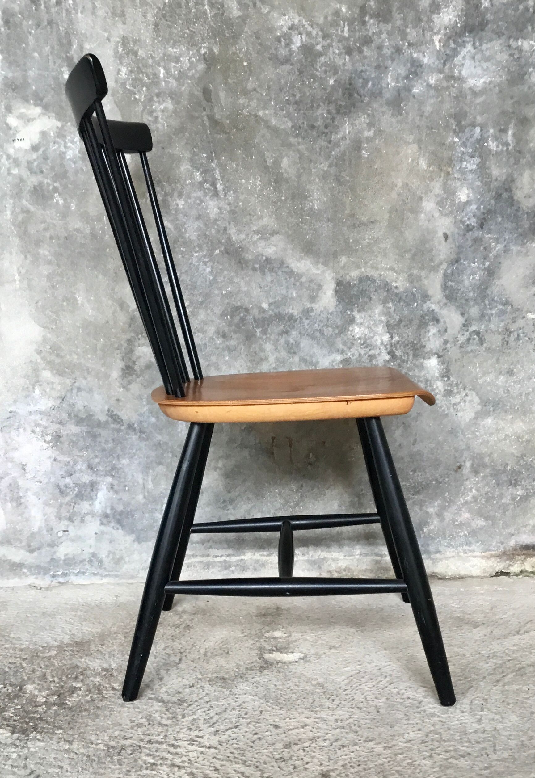 Scandinavian chair by Erik Fryklund for Hagafors - design 1950
