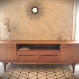 Scandinavian design sideboard in vintage teak
