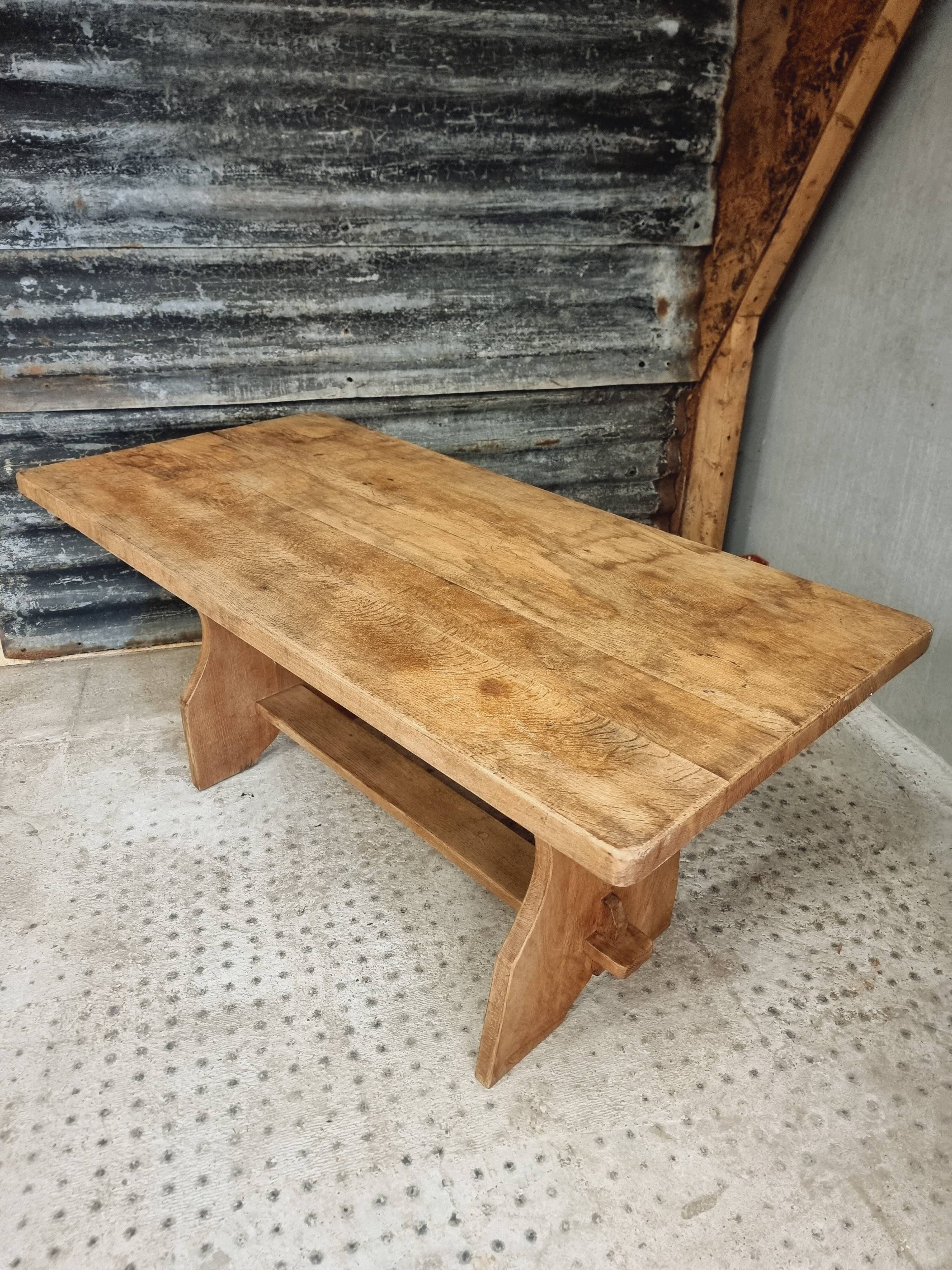 Old oak table dining table monastery table 78 x 160 cm