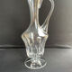 Carafe broc ewer (1) - Art Nouveau - Blown and cut crystal