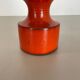 Ensemble de quatre bougeoirs en poterie par cari zalloni pour steuler, allemagne, années 1970