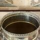 Antique brass umbrella stand
