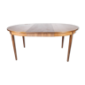 Table à manger en teck avec extensions, de design danois des années 1960.