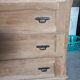 Sandblasted chest of drawers