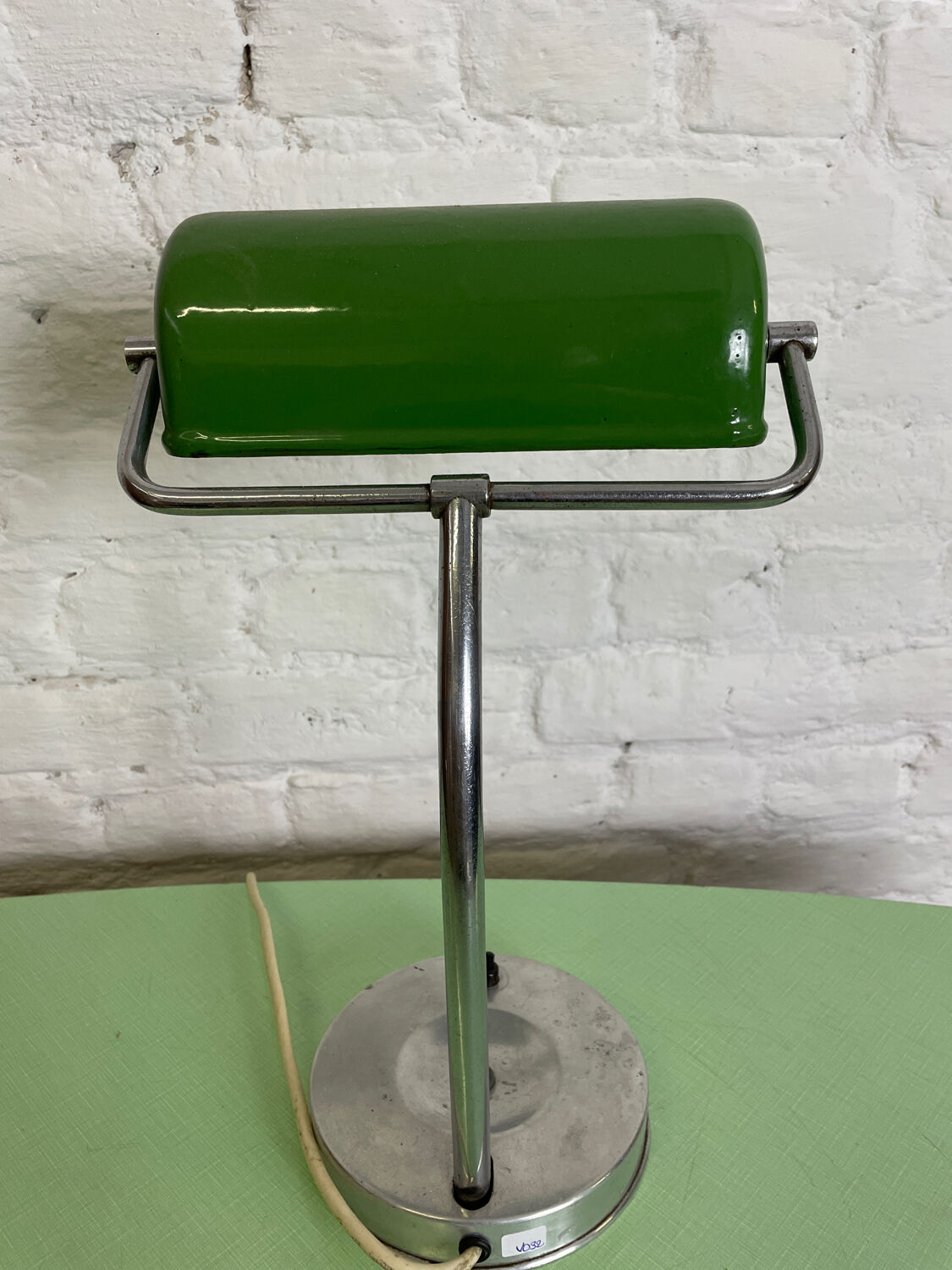 Lampe vintage style notaire années 50