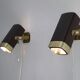 Pair of wall lamps by Kjell Blomberg 1970