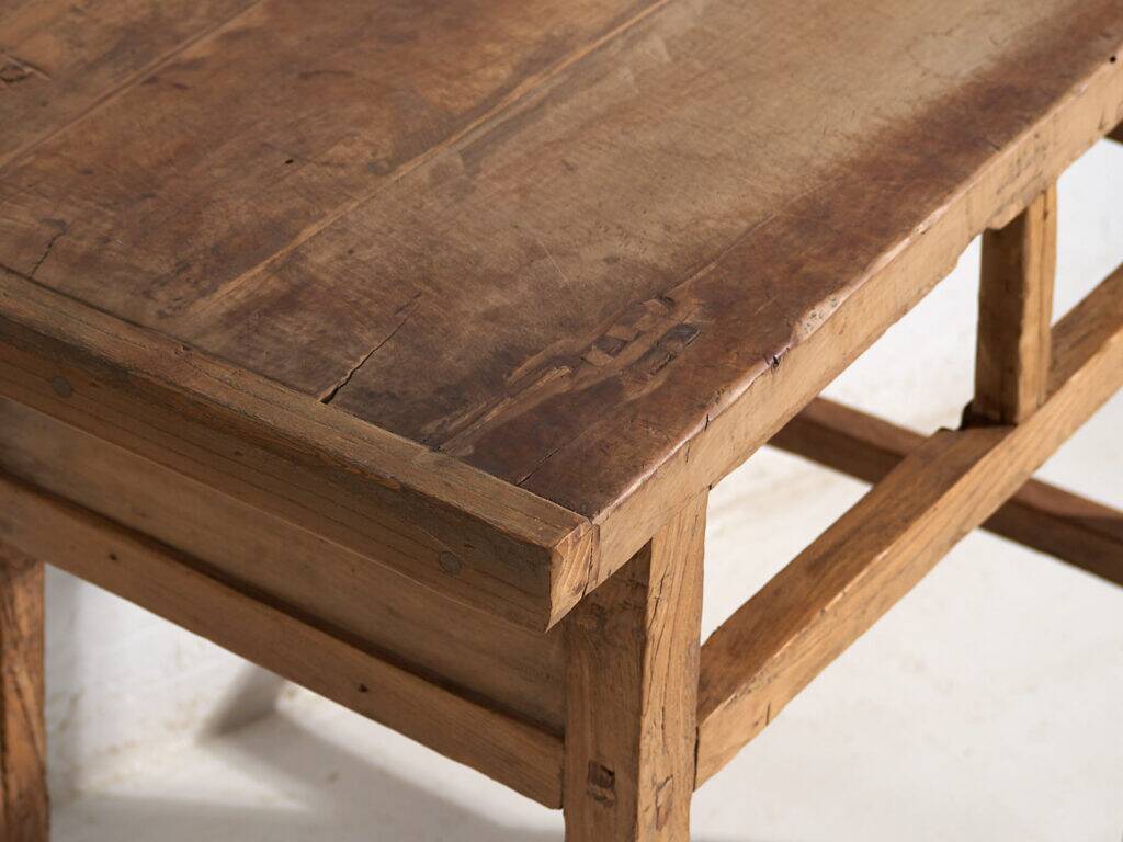 Antique solid wood console (c.1900) #31