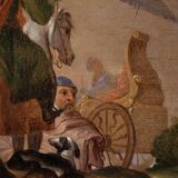 17th century Flemish painting, Saint Philip baptizing the eunuch