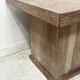 Art Deco coffee table in limed oak, 20th century