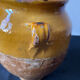 Old pot confit / fat glazed terracotta yellow southwest France