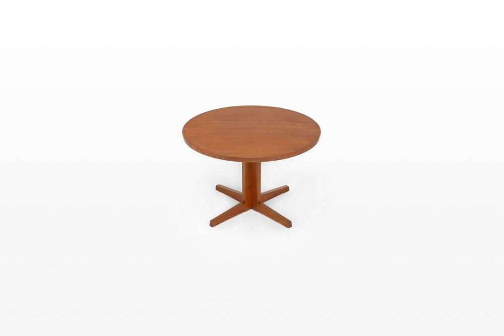 Table à manger extensible en teck, années 1960