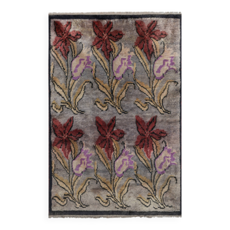 Tapis vintage turc de oushak tissé à la main 117x175 cm