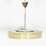 Small Lucite chandelier or ceiling light, 1970