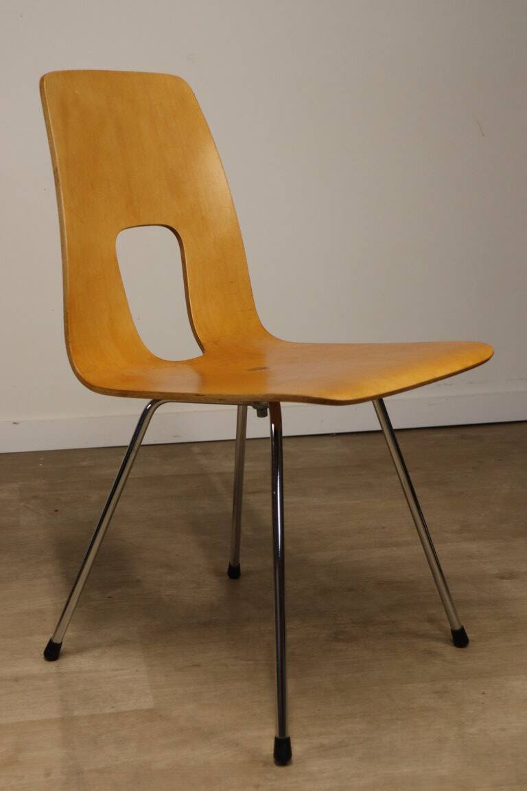 Chaise "One Point" par Hans Bellmann pour Horgenglarus - 1950