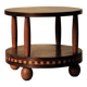 Art Deco gueridon in marquetry, circa 1930.
