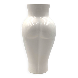 Postmodern ceramic 'Femme' vase, Baba, Vallauris France ca. 1980s