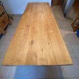 Solid oak farmhouse table