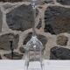 Set of 4 Octime glass flutes