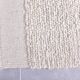 Tapis de couloir marocain blanc 2x10 % laine 100%, 68x303 cm