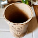 Vallauris ceramic vase by Fonck and Matéo