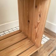 80's pine bookshelf