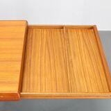 Table basse en teck restaurée par Johannes Andersen des années 1960 pour CFC Silkeborg, Danemark