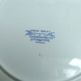 Round dish Sarreguemines Old Delft