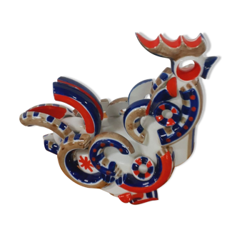 Porcelain rooster sargadelos l