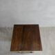 Wooden stool with carved legs, Folk Art