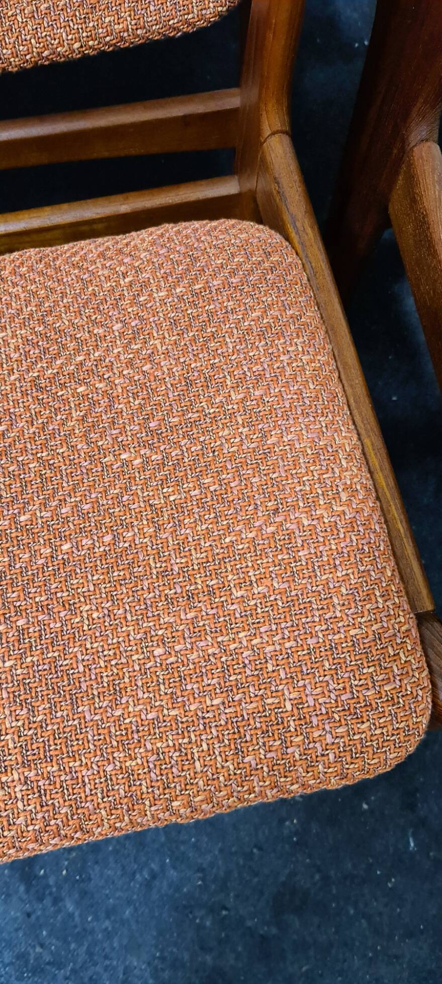 Chaises en teck vintage