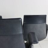 Set of six Preben Fabricius and Jørgen Kastholm conference / dining chairs
