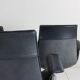 Set of six Preben Fabricius and Jørgen Kastholm conference / dining chairs