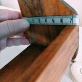 Vintage wooden wall shelf