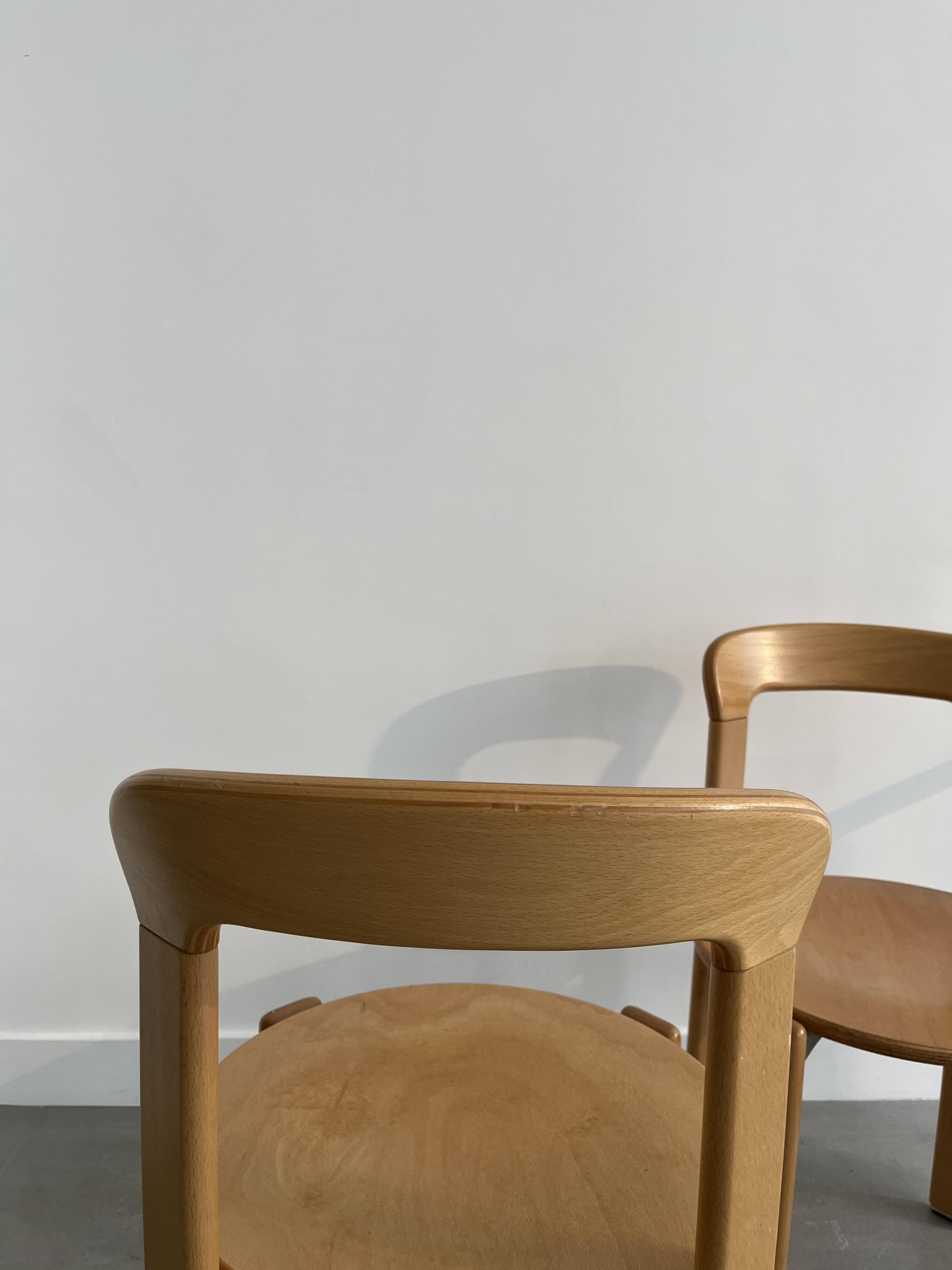 Bruno Rey chairs for Kusch & Co 1970s