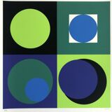 Geneviève claisse, untitled, 2014. original screenprint signed in pencil