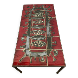 Table basse en ceramique - roger capron