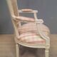 Lacquered armchair in the Louis XVI style