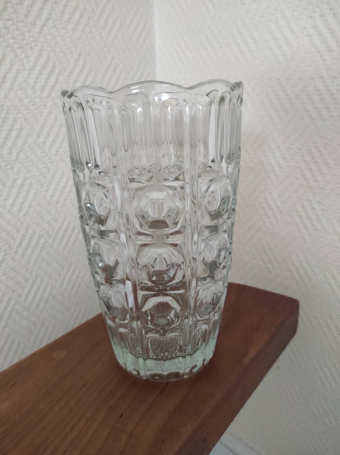 Fidenza glass vase