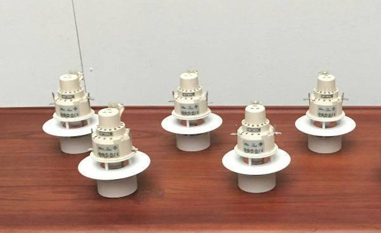 Mid-Century Danish Albertslund Mini Ceiling Lamps by Jens Møller Jensen for Louis Poulsen, Set of 5