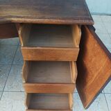 Art Deco oak desk